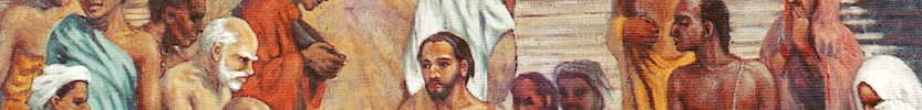 Jesus in Benares / Wesley, Frank, 1923-2002 / late 20th century (Click the picture for more information)